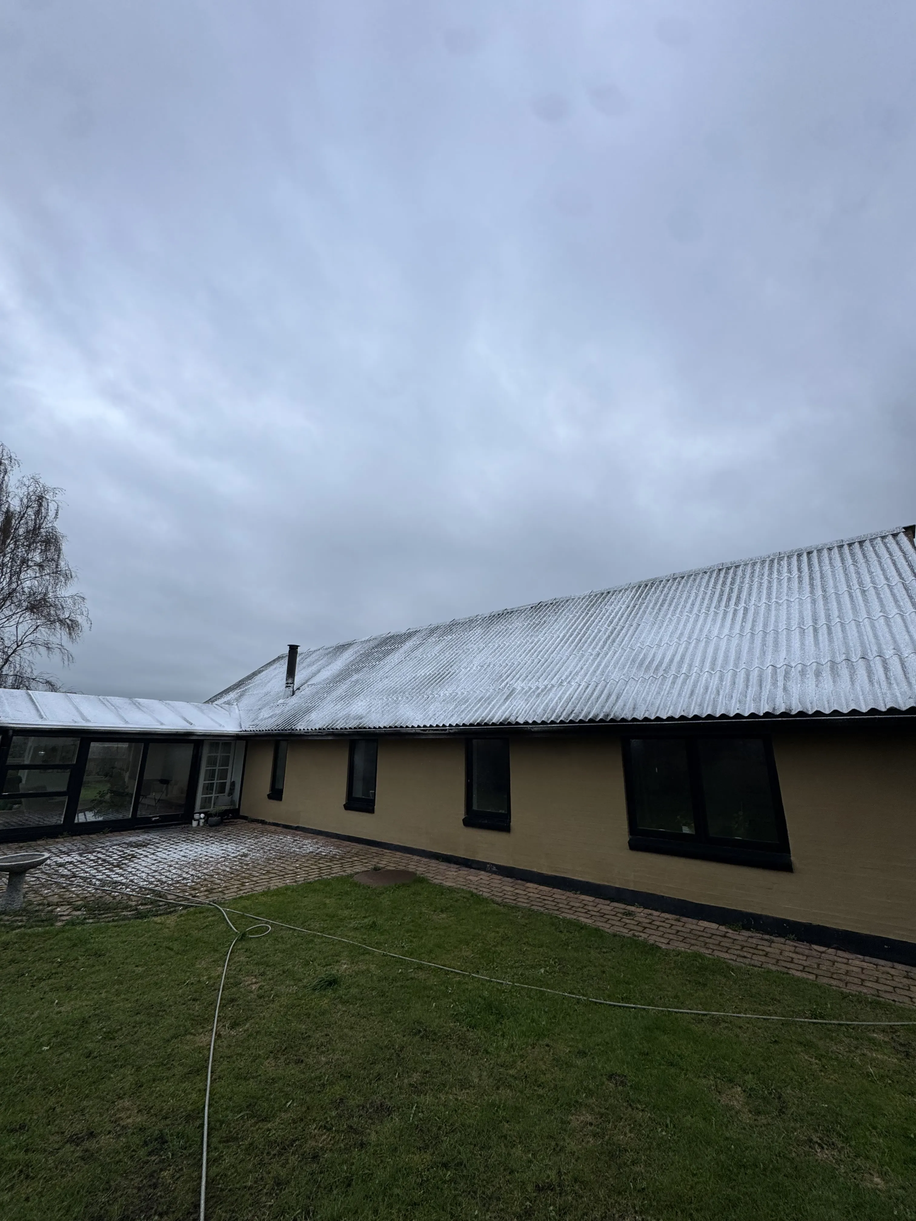 Algebehandling af tag udført af M.H. Ejendomsservice