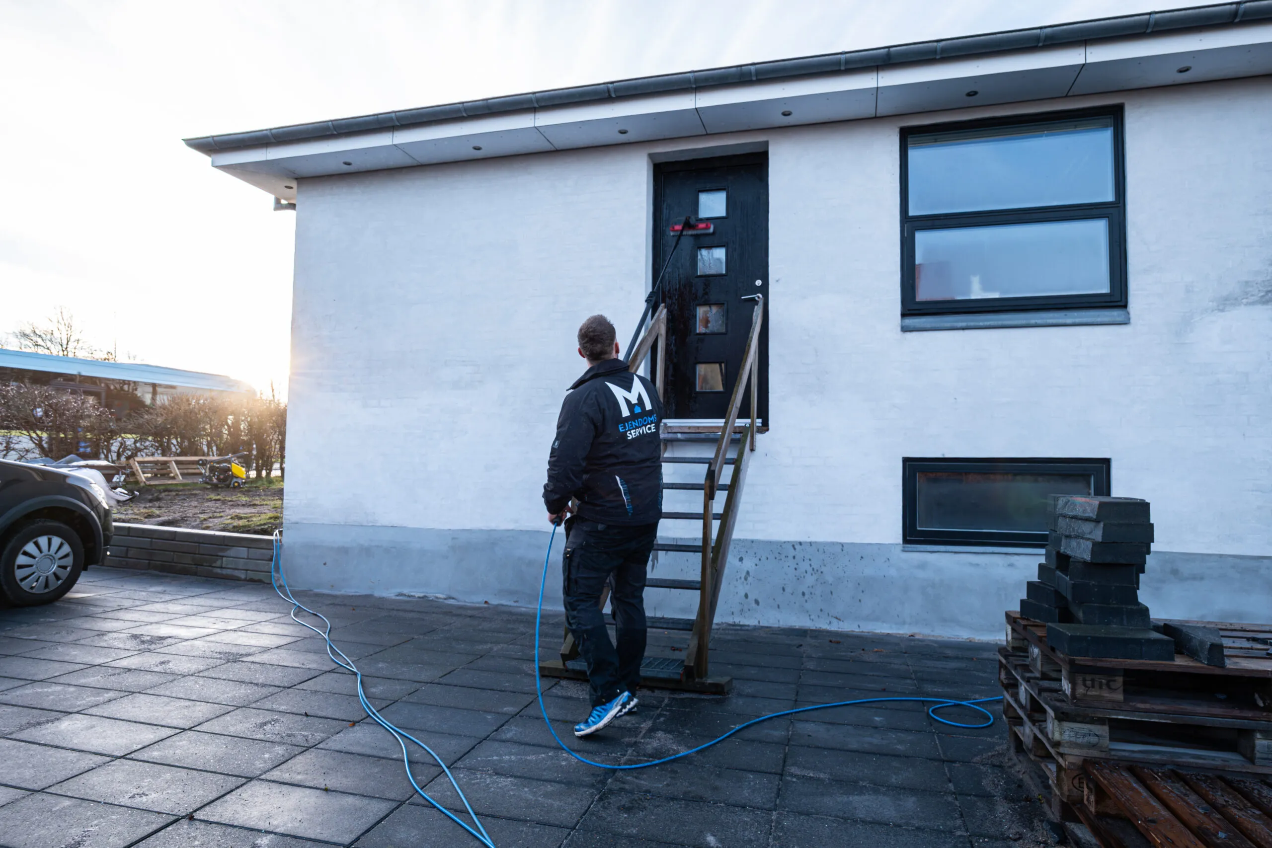 Vinduespudsning udført af M.H. Ejendomsservice