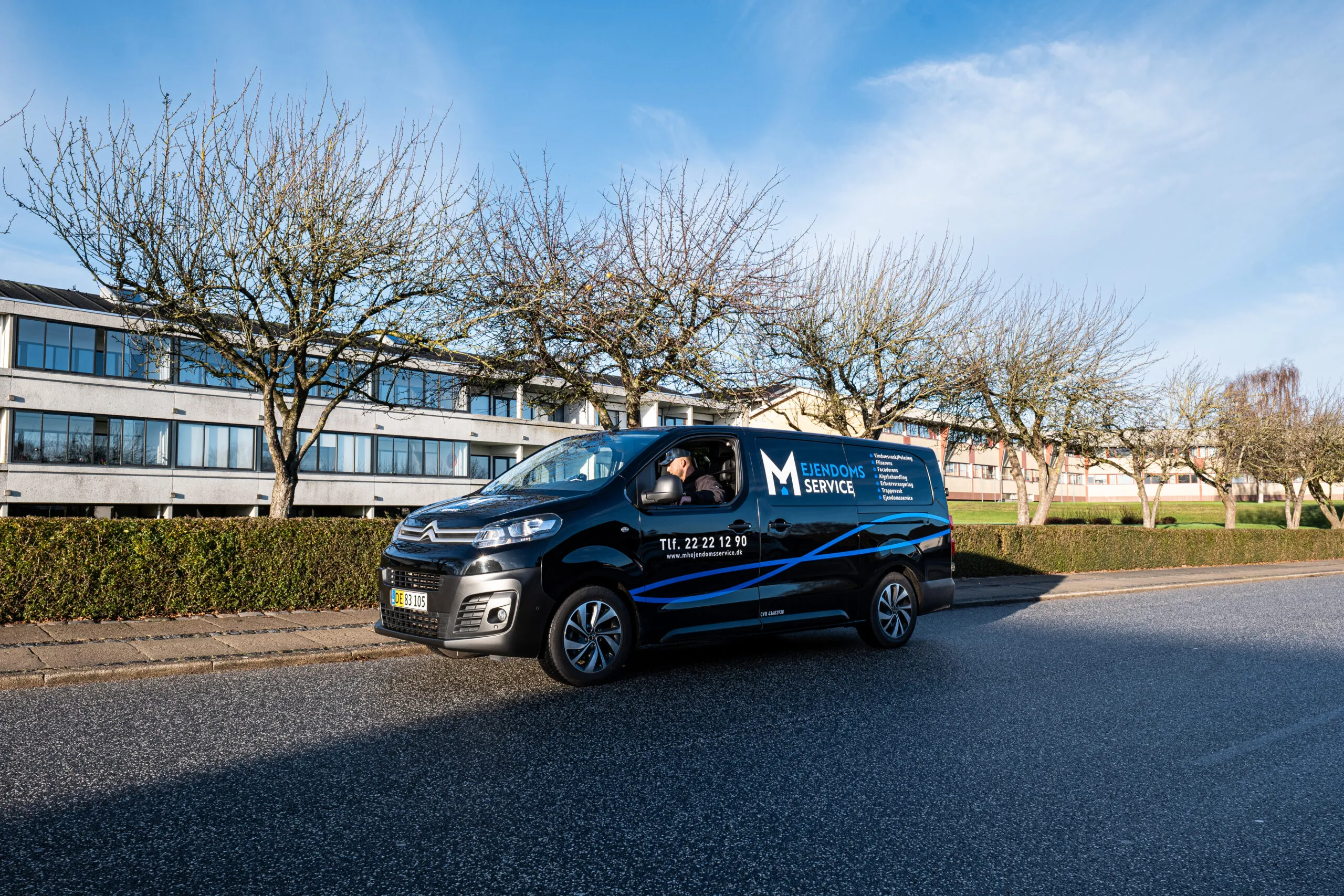Trappevask udført af M.H. Ejendomsservice