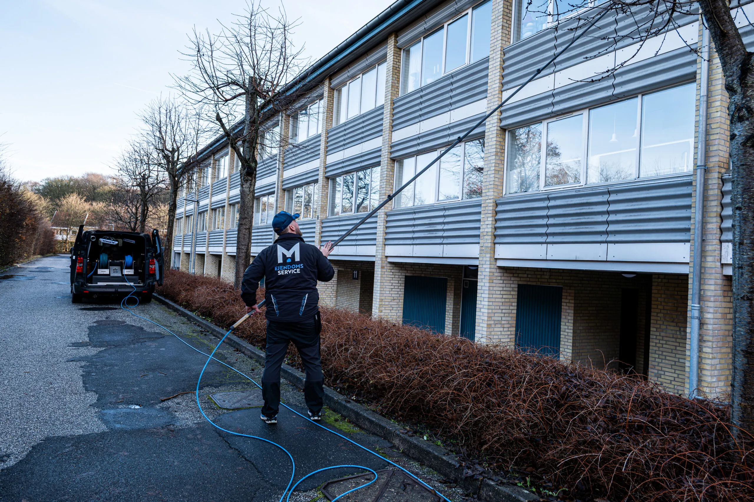 Vinduespudsning udført af M.H. Ejendomsservice
