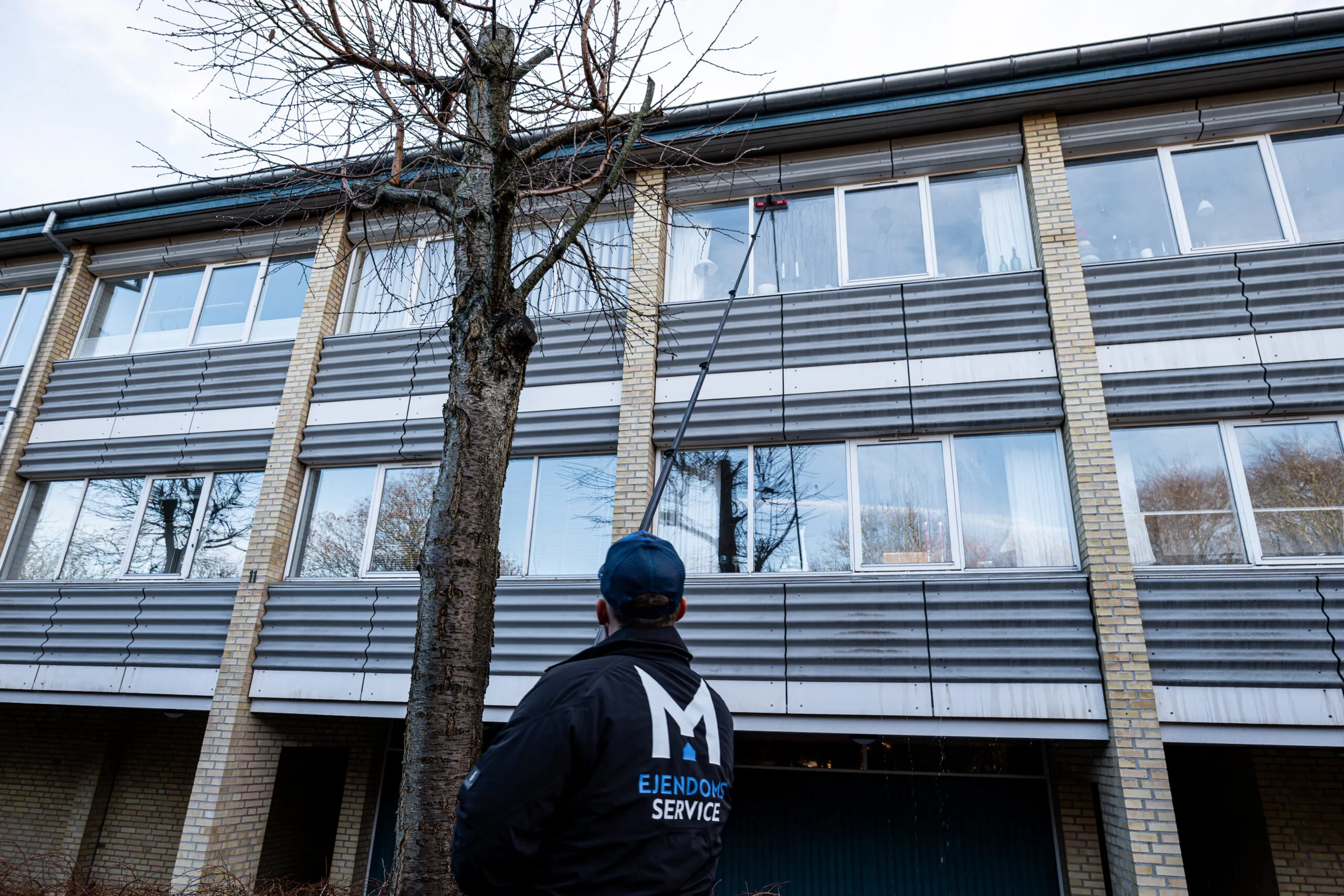 Vinduespudsning udført af M.H. Ejendomsservice